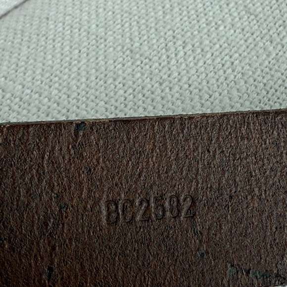 Dolce & Gabbana Brown Leather Belt with Silver Buckle - Picture 6 of 9